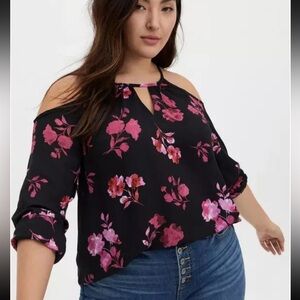 Torrid Cold Shoulder Top